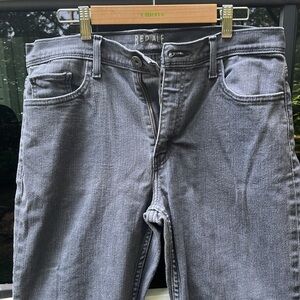 Red Ale - Straight Leg 35/30 - Gray